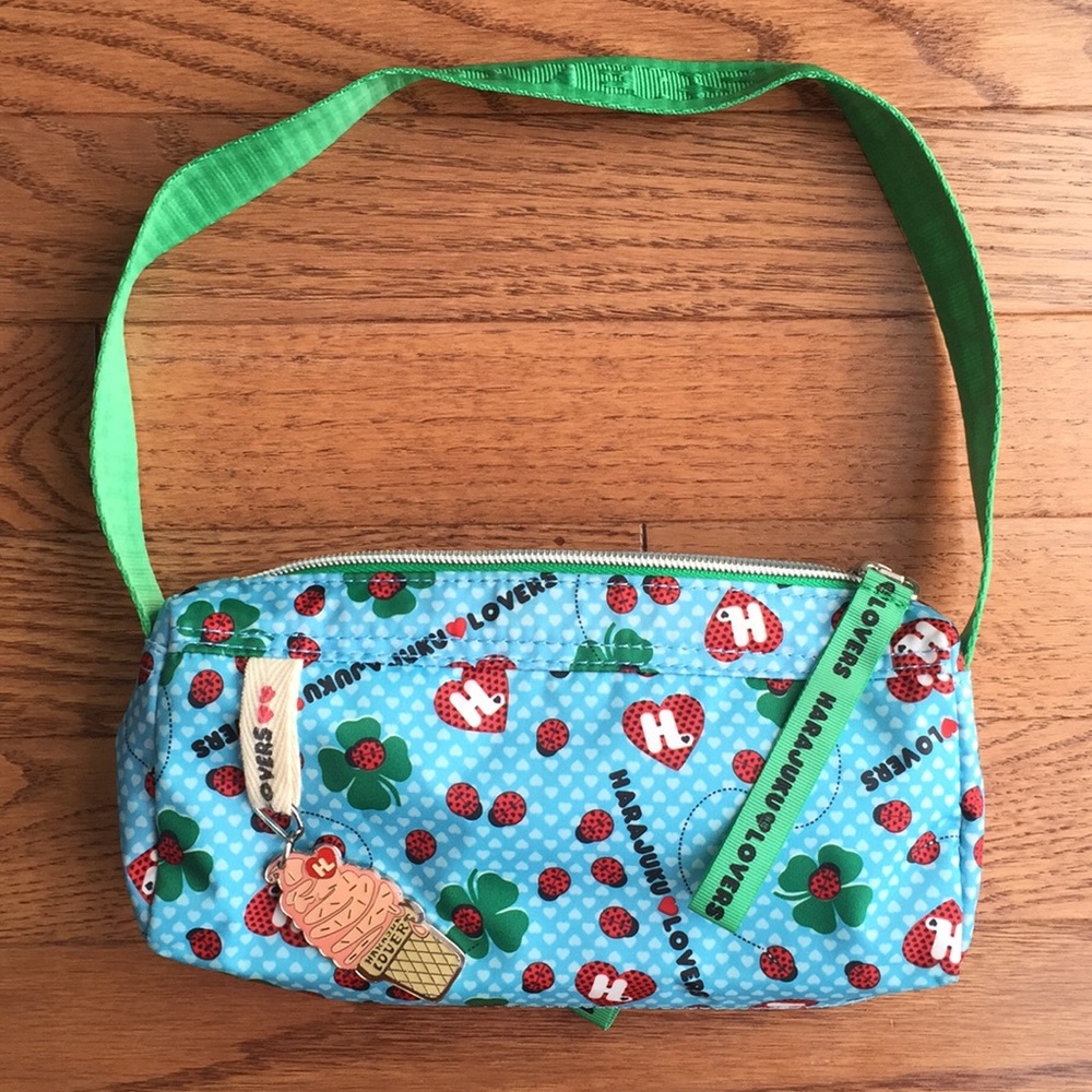 Harajuku Lovers Bag- Ladybug, Hearts, & Clovers